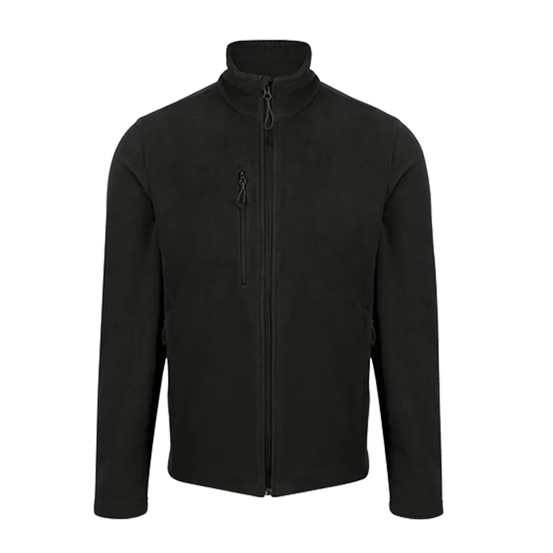 Regatta Mens Honesty Made Recycled Fleece Jacket (Black) - Size 2xl