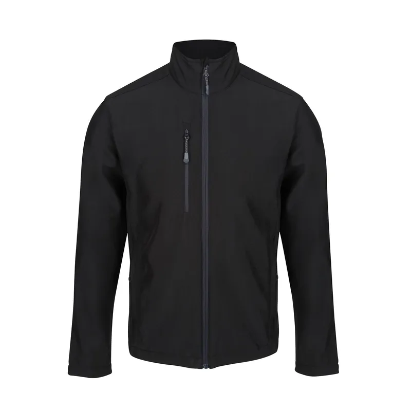Regatta Mens Honesty Made Recycled Softshell Jacket (Black) - Size 2xl