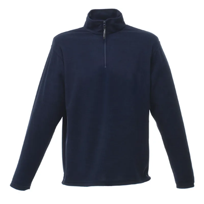 Regatta Mens Micro Zip Neck Fleece Top - Navy - Size X-Small