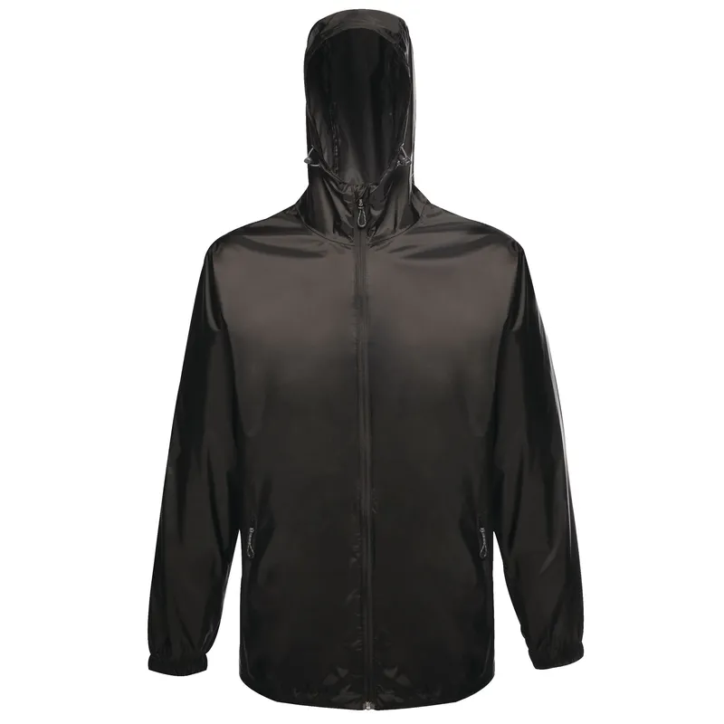 Regatta Mens Pro Packaway Jacket - Black - Size 3xl