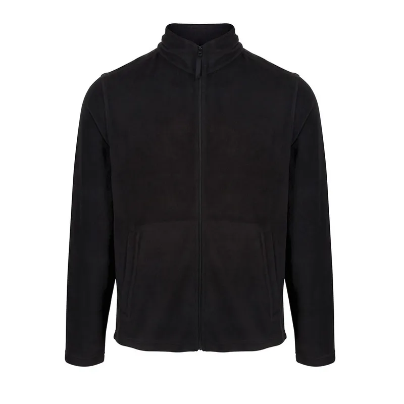 Regatta Professional Mens Classic Micro Fleece Jacket (Black) - Size 2xl