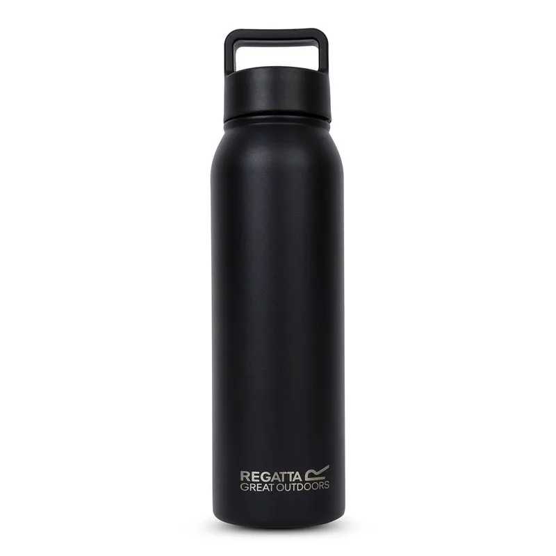 Regatta Unisex Thermulate Insulated Bottle 0.6L in Black Black female