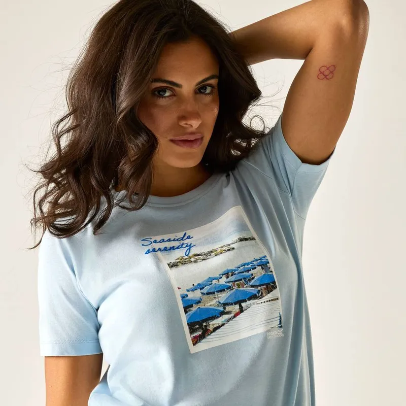 Regatta Women's Filandra T-Shirt, Blue