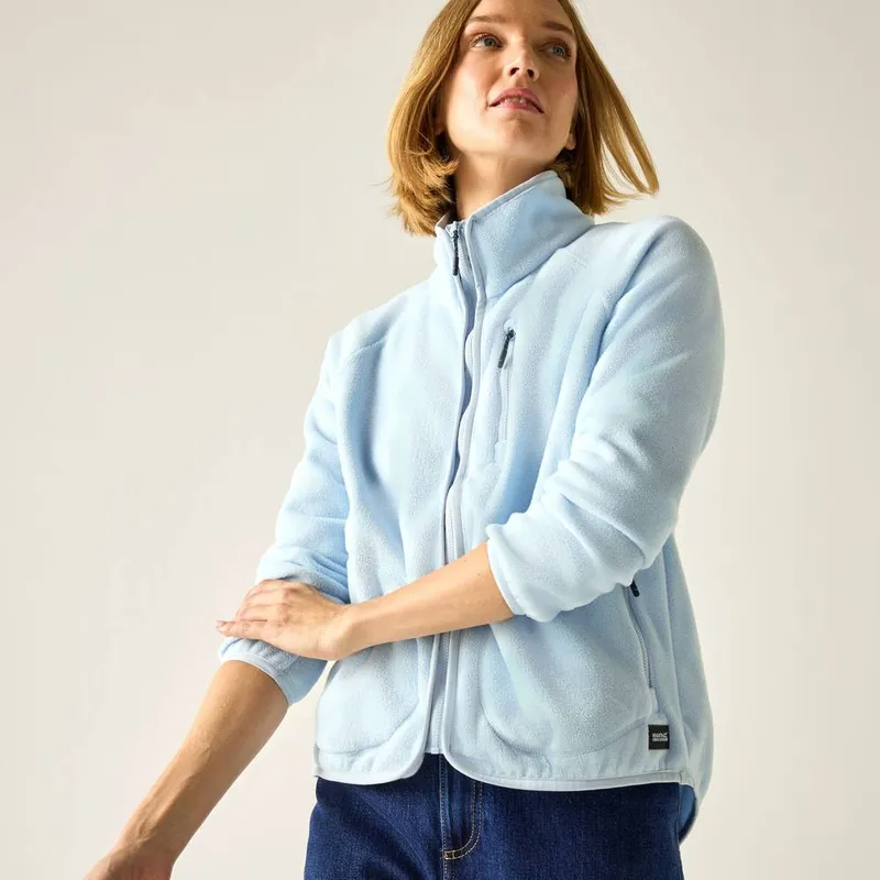 Women's zipped fleece Regatta Frankie Bleu 38