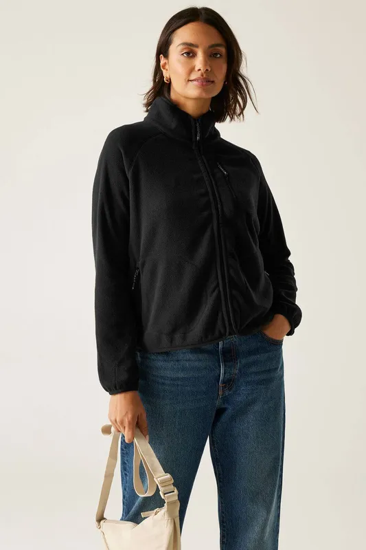 Women's zipped fleece Regatta Frankie Noir 36