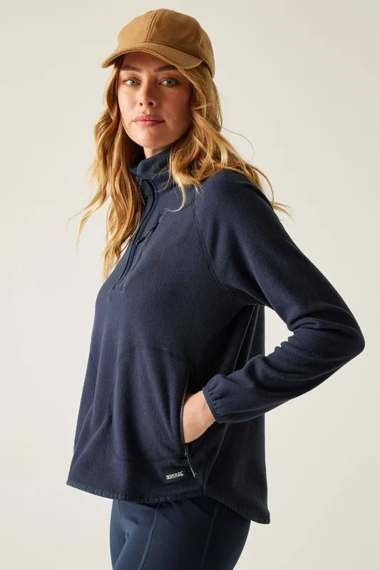 Women's 1/2 zip fleece Regatta Frankie Bleu 48