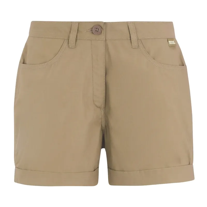 Women's chino shorts Regatta Pemma Beige 46