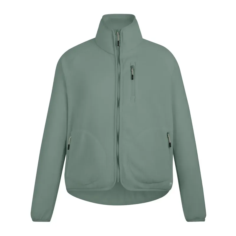 Women's zipped fleece Regatta Frankie Vert 40