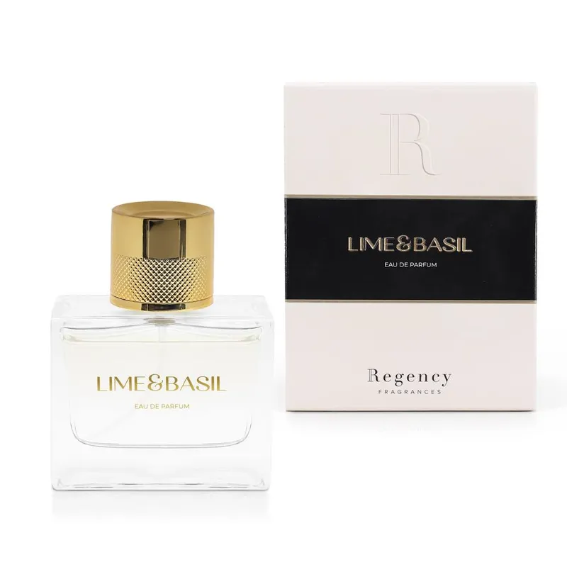 Regency Luxury Inspired Unisex Eau De Parfum 50ml - Lime & Basil in Clear Clear female
