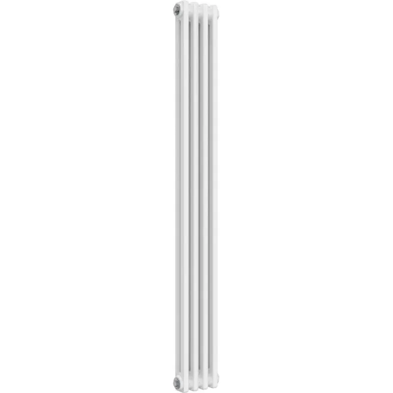 Reina - Colona 2 Column Vertical Radiator 1800mm h x 200mm w - White