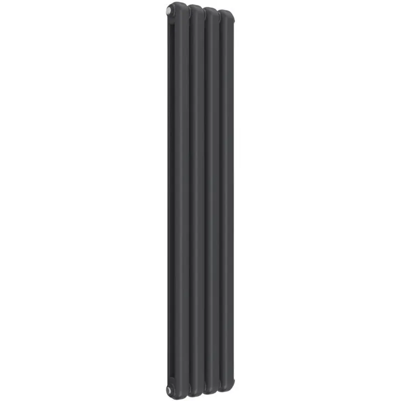 Reina - Coneva Designer Vertical Radiator 1500mm h x 300mm w Anthracite