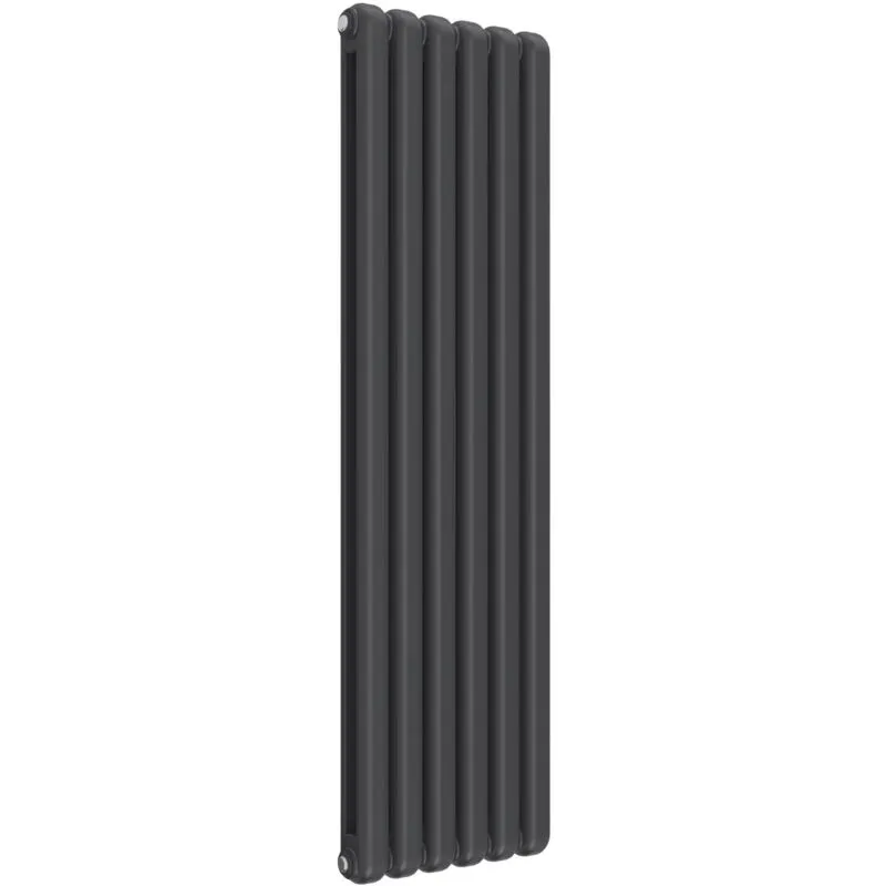Reina - Coneva Designer Vertical Radiator 1500mm h x 440mm w Anthracite
