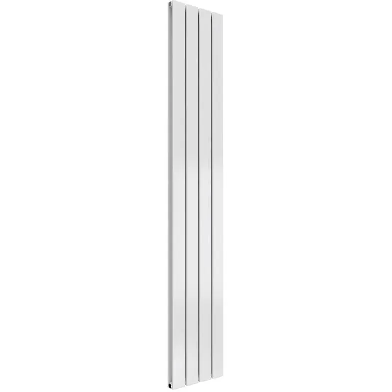Reina - Flat Double Designer Vertical Radiator 1600mm h x 292mm w - White