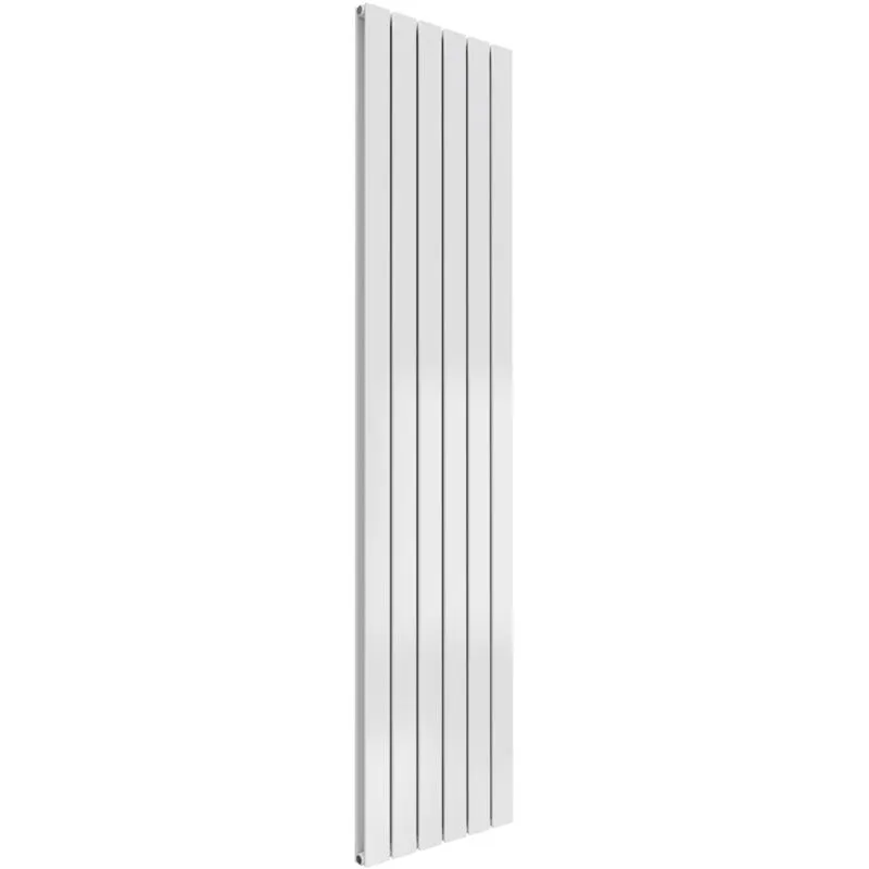 Reina - Flat Double Designer Vertical Radiator 1800mm h x 440mm w White