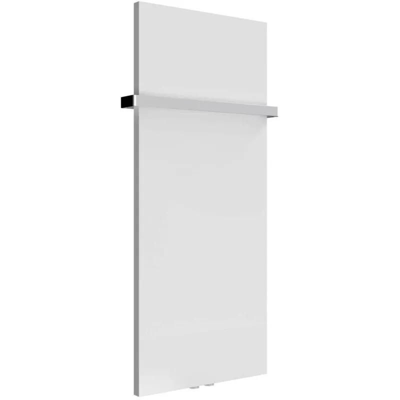 Reina - Slimline Vertical Designer Radiator 1170mm h x 500mm w Textured Matt White