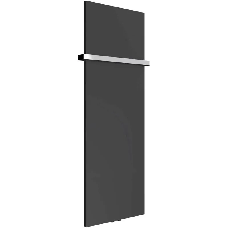 Reina - Slimline Vertical Designer Radiator 1470mm h x 500mm w Textured Matt Anthracite