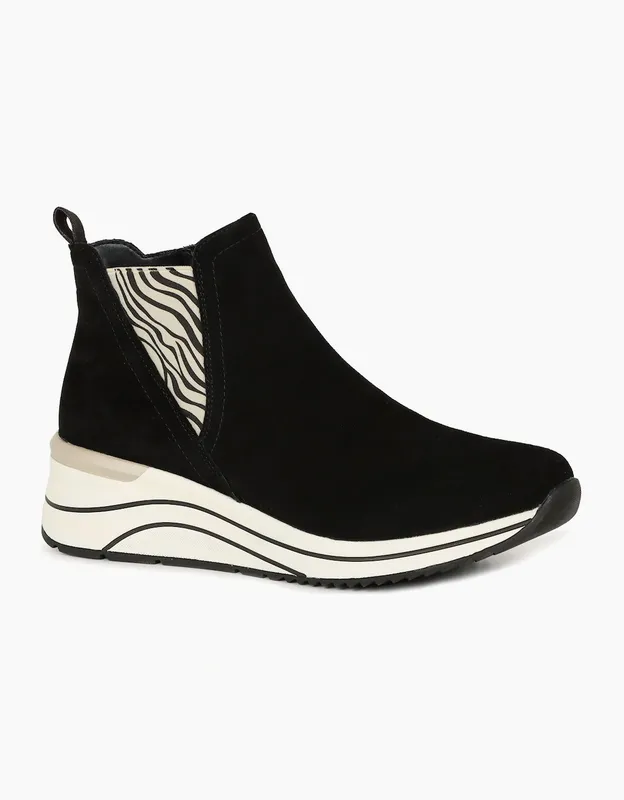 Remonte Women's Almar Womens Casual Boots - Black - Size: 4