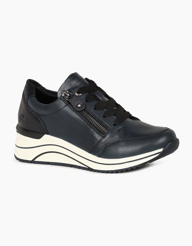 Remonte Women's Arran Womens Trainers - Black - Size: 6