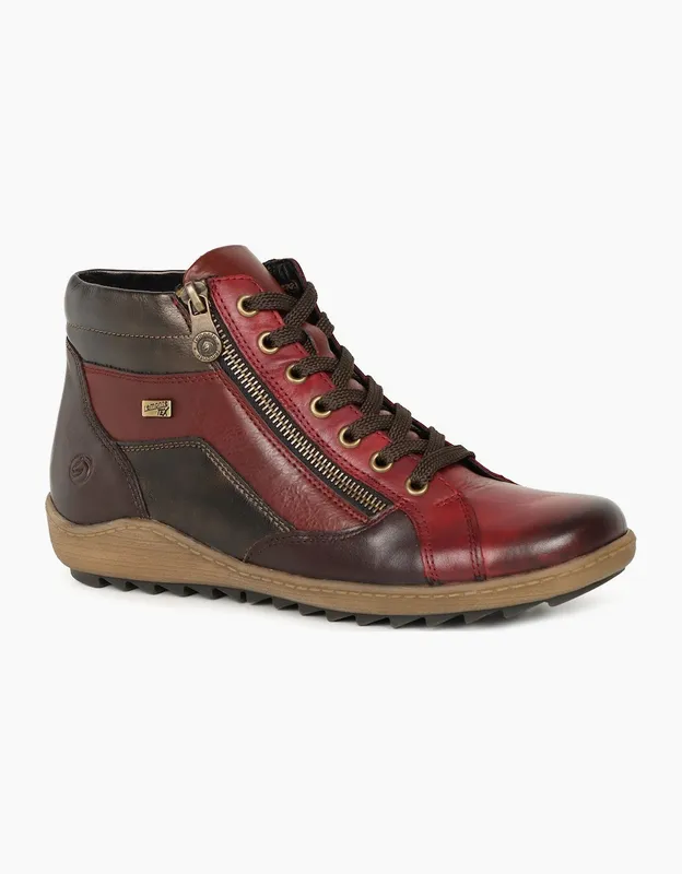 Remonte Women's Duece Womens Ankle Boots - Red - Size: 5