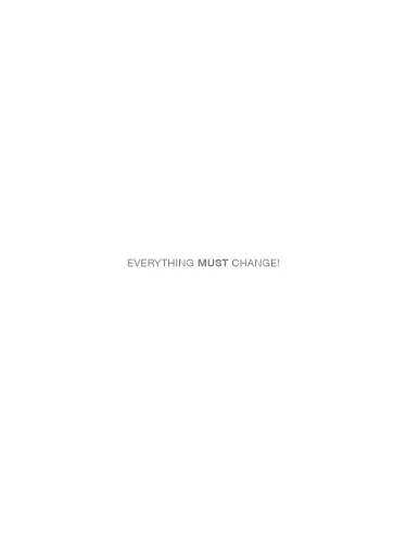 Renata vila Everything Must Change!