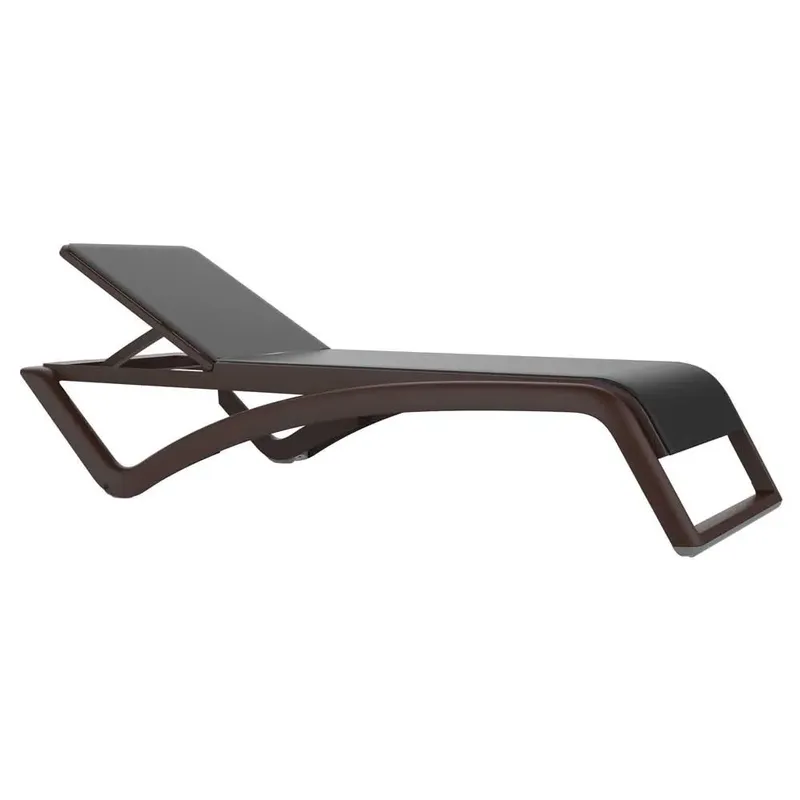 Resol Sky Club Sun Lounger Chocolate One Size unisex