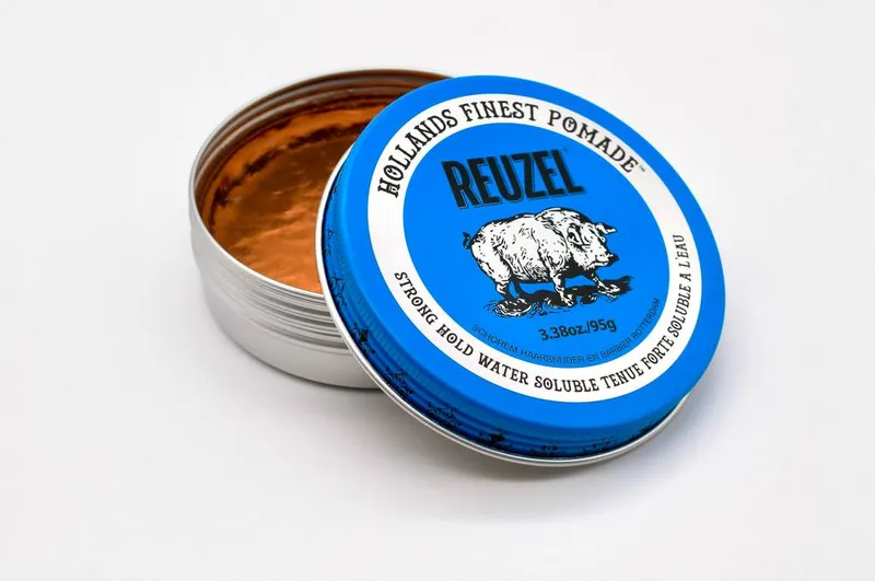 Reuzel Blue Pomade - Strong Hold Water Soluble High Sheen 95g
