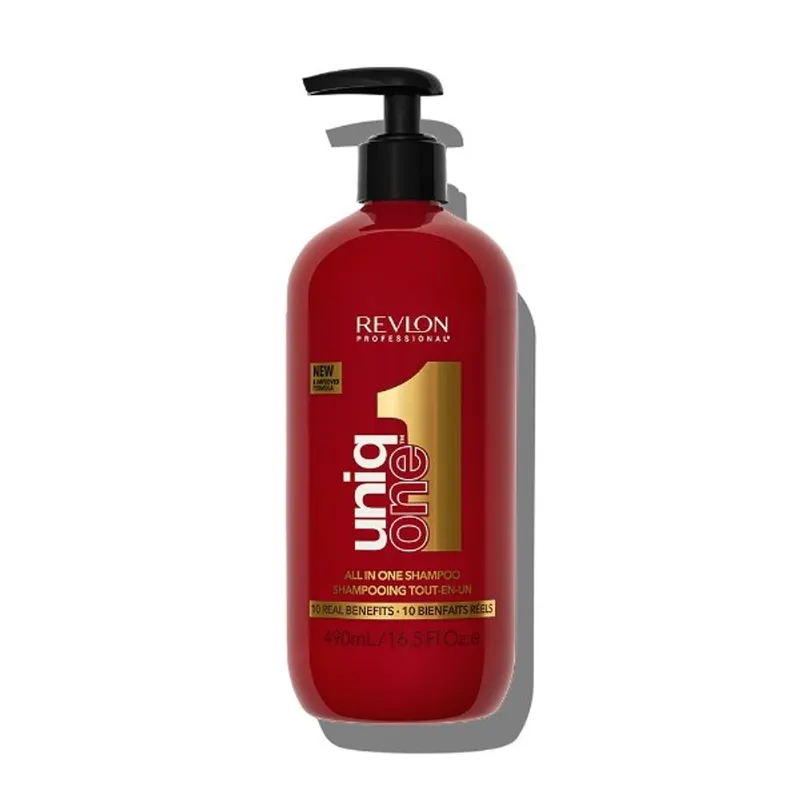 Revlon Uniqone - Shampoo 490ml in White Size: 500ml White 500ml