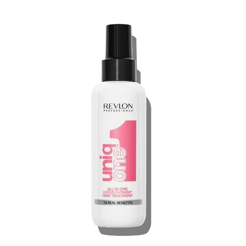 Revlon Uniqone Hair Treatment - Lotus 150ml in White - White