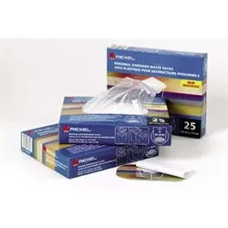 Rexel AS100 Waste Sacks Polypropylene 40 Litres [Pack 100] - 40060