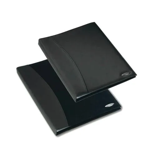 Rexel Soft Touch Smooth Display Book 24 Pocket A4 Black