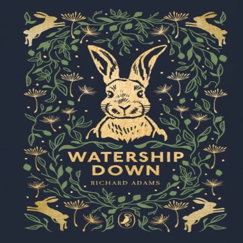 Richard Adams Watership Down Hardback Book Multicolor