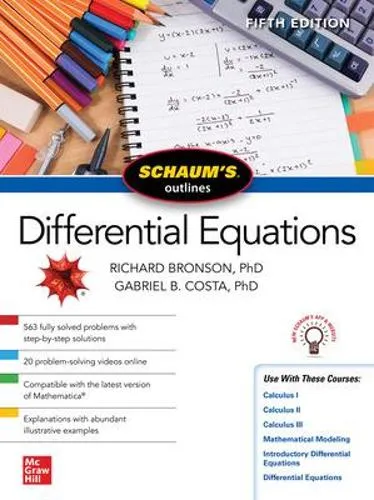 Richard Bronson Schaum's Outline of Differential Equations, Fifth Edition
