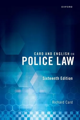 Richard Card Card and English on Police Law