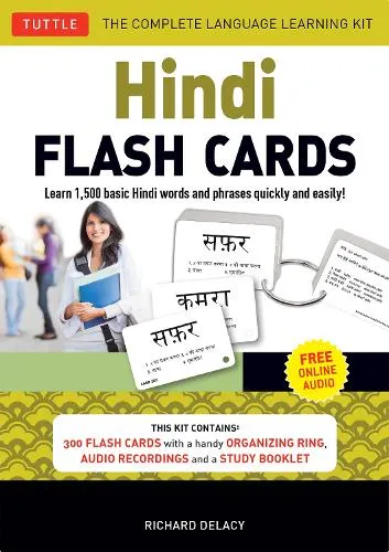 Richard Delacy Hindi Flash Cards Kit