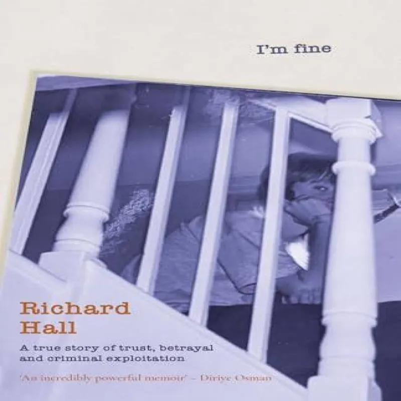 Richard Hall I'm Fine Hardback Book Multicolor