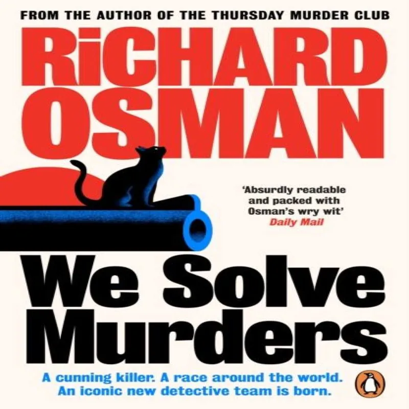Richard Osman We Solve Murders Paperback Book Multicolor