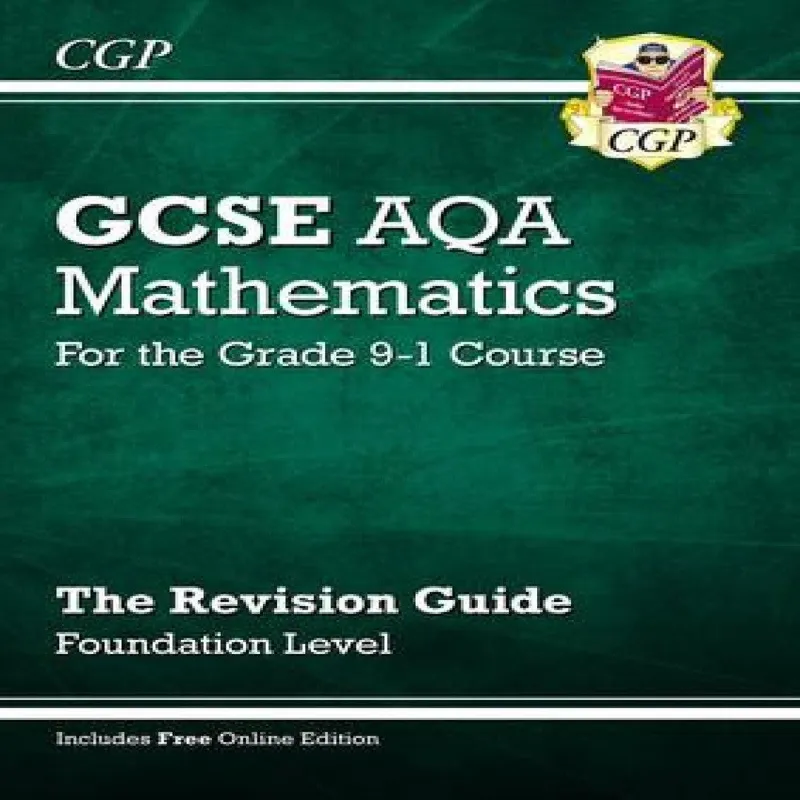 Richard Parsons Gcse Maths Aqa Revision Guide: Foundation inc Online Edition, Videos & Quizzes
