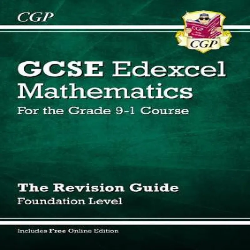 Richard Parsons Gcse Maths Edexcel Revision Guide: Foundation inc Online Edition, Videos & Quizzes