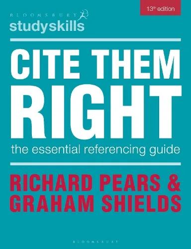 Richard Pears Cite Them Right