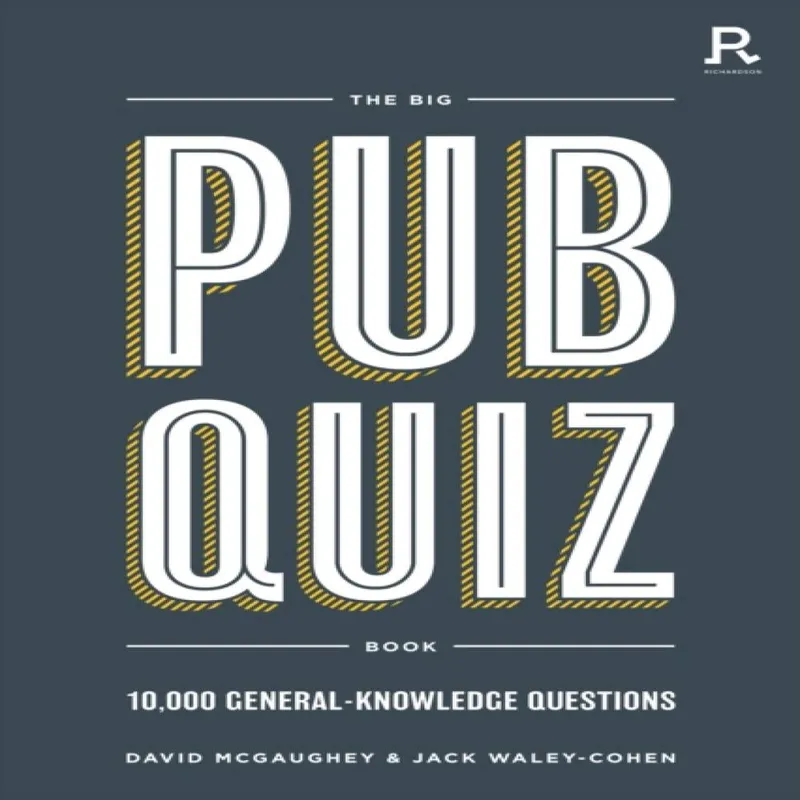 David McGaughey The Big Pub Quiz Book
