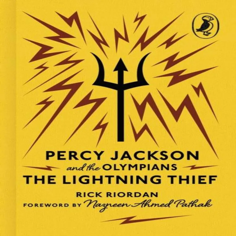 Rick Riordan Percy Jackson & the Olympians: The Lightning Thief Hardback Book Multicolor