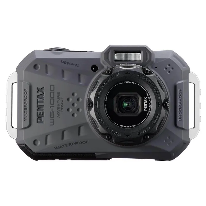 Ricoh Pentax WG-1000 Waterproof Digital Compact Camera Grey
