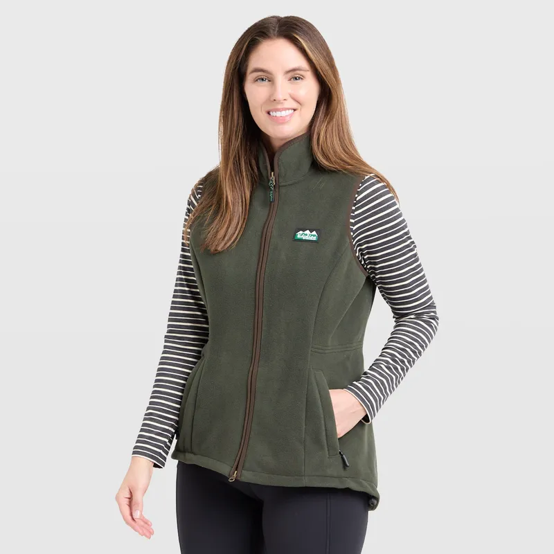 Womens Ridgeline Kodiak Gilet Dark Green S Female
