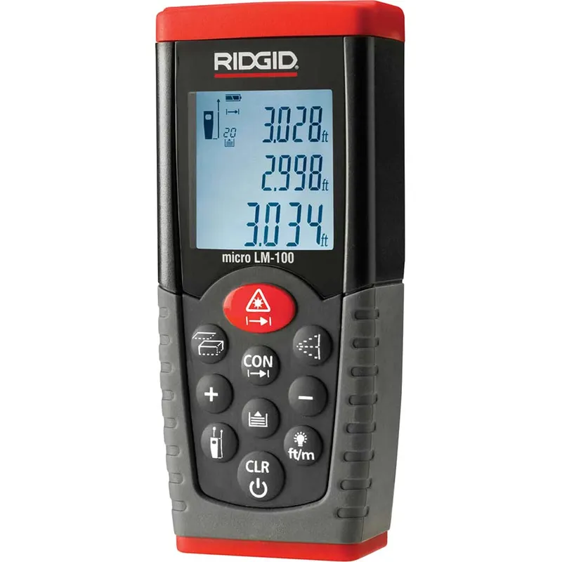 Ridgid 36158 Micro LM-100 Laser Distance Measure 50m