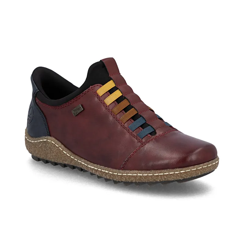 Rieker Women's 'Jackie' Casual Shoes in Wine Size: 4 - Wine
