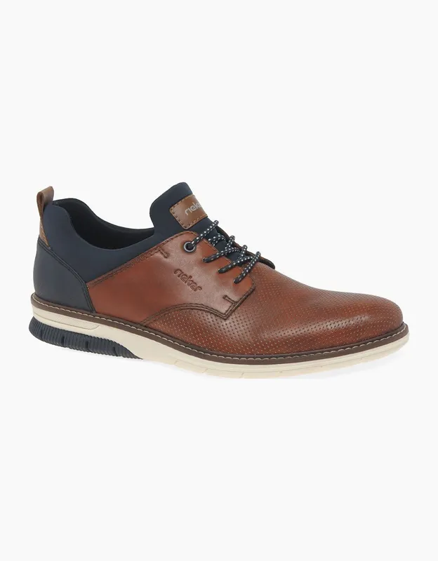 Rieker Men's Bench Mens Casual Shoes - Brown - Size: 10.5