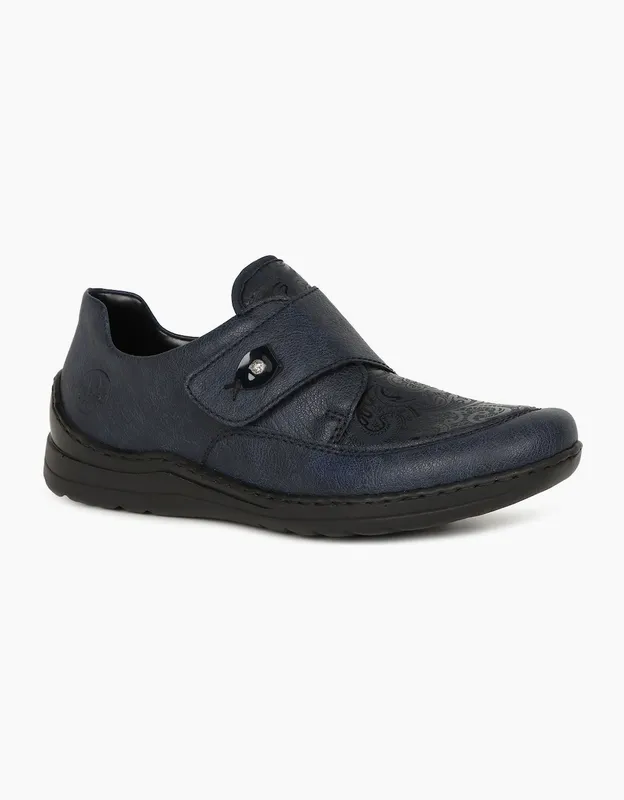Rieker Women's Click Womens Shoes - Black - Size: 7.5