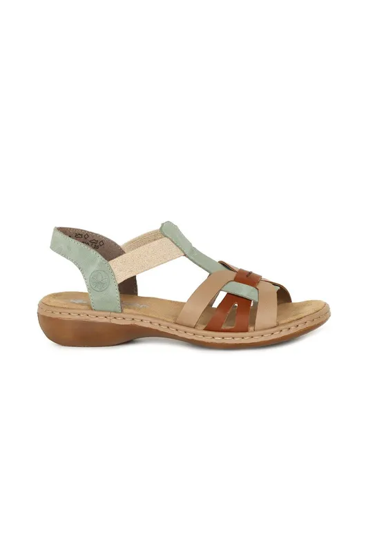 Rieker Women's 'Globe' Sandals in Mint Size: 5 Mint 5