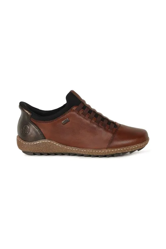 Rieker Women's 'Jackie' Casual Shoes in Brown Size: 5 - Brown