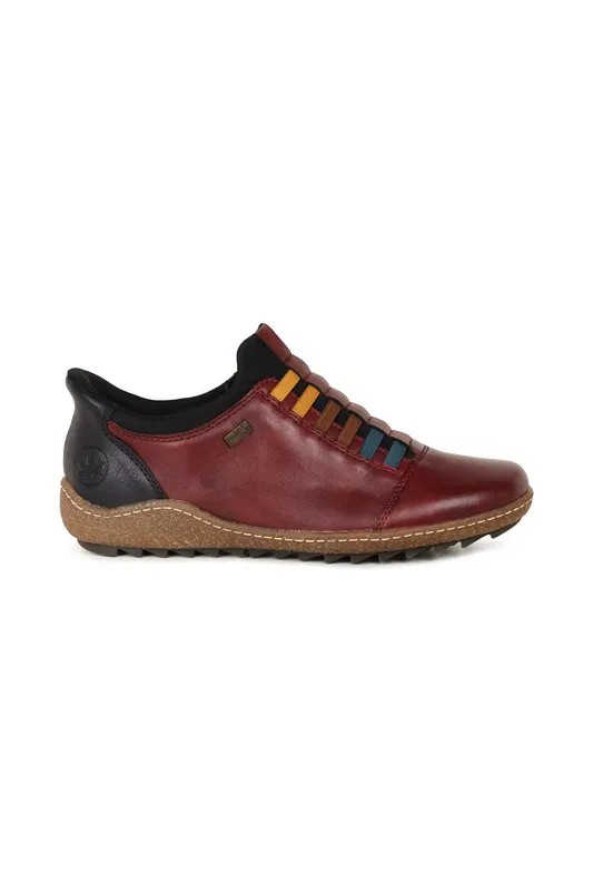 Rieker Women's 'Jackie' Casual Shoes in Wine Size: 6.5 Wine